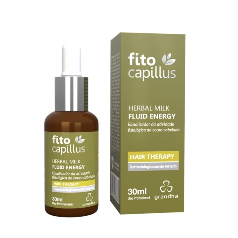 Grandha Fito Capillus Hair Therapy Herbal Milk Fluid Energy + 30ml